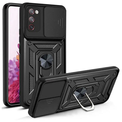 Husa de protectie Techsuit CamShield Series compatibila cu Samsung Galaxy S20 FE, acoperire spate, negru