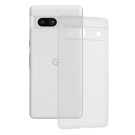 Husa de protectie Techsuit Clear Silicone compatibila cu Google Pixel 7a, acoperire spate, transparent