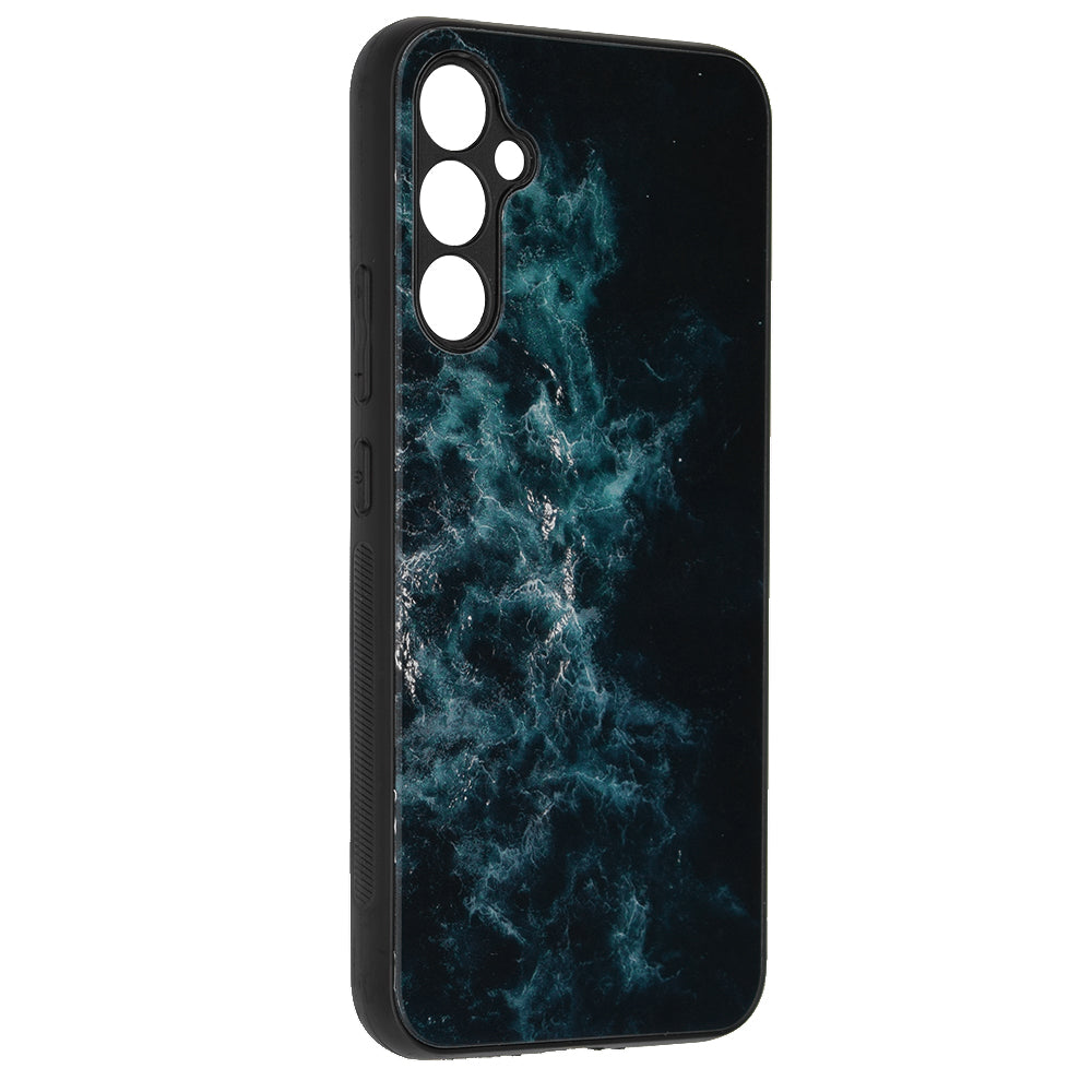 Husa de protectie Techsuit Glaze Series compatibila cu Samsung Galaxy A34 5G, acoperire spate, Fiery Ocean