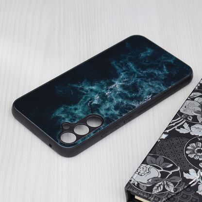 Husa de protectie Techsuit Glaze Series compatibila cu Samsung Galaxy A34 5G, acoperire spate, Fiery Ocean