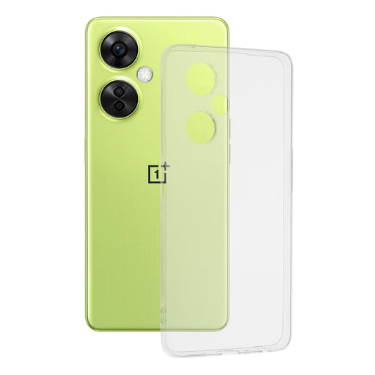 Husa de protectie Techsuit Clear Silicone compatibila cu OnePlus Nord CE 3 Lite, acoperire spate, transparent
