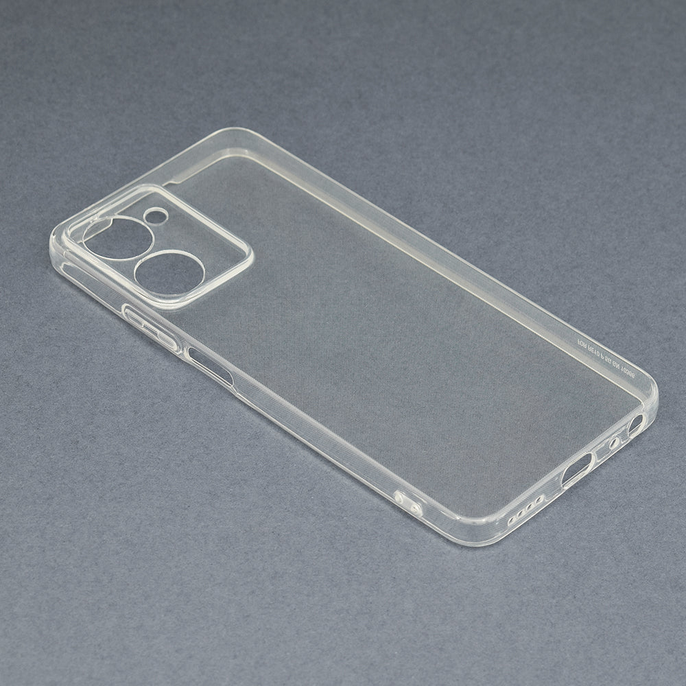 Husa de protectie Techsuit Clear Silicone compatibila cu Realme 10 Pro, acoperire spate, transparent