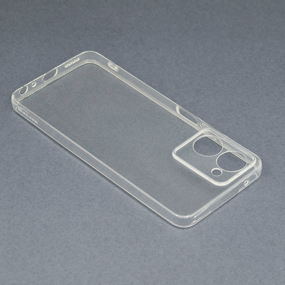 Husa de protectie Techsuit Clear Silicone compatibila cu Realme 10 Pro, acoperire spate, transparent