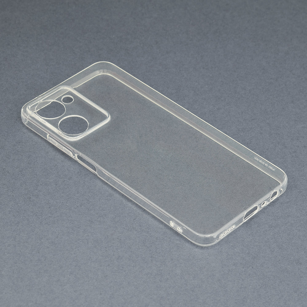 Husa de protectie Techsuit Clear Silicone compatibila cu Realme 10 4G, acoperire spate, transparent