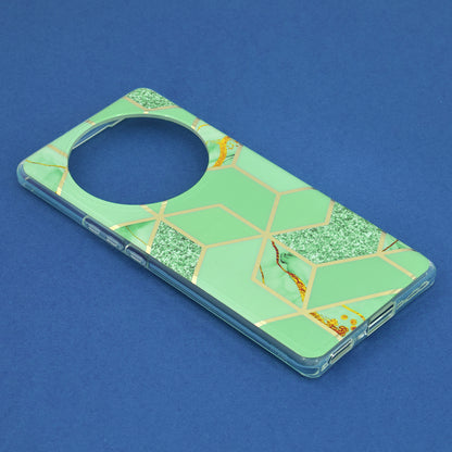 Husa de protectie Techsuit Marble Series compatibila cu Honor 50, acoperire spate, Purple Hex