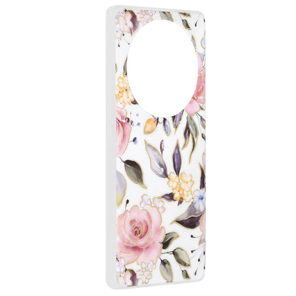 Husa de protectie Techsuit Marble Series compatibila cu Honor 50, acoperire spate, Green Hex