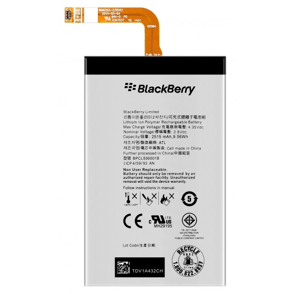 Acumulator Original BLACKBERRY Q20 (2515 mAh) BPCLS00001B