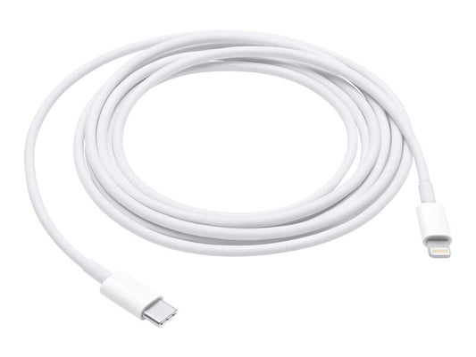 Cablu Original APPLE Tip C - Lightning - 2 Metri (Alb) MKQ42AM/A Blister