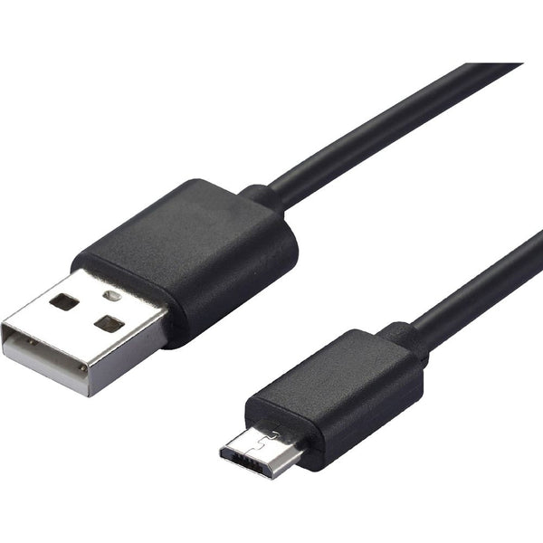 Cablu Date & Incarcare Textil - MicroUSB - 300 cm - Fast Charge (Negru) ATX