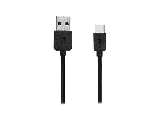 Cablu Date & Incarcare MicroUSB - 1 Metru (Negru) RC-06M REMAX