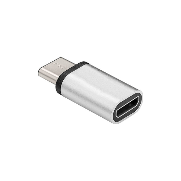 Adaptor MicroUSB - Tip C (Argintiu)