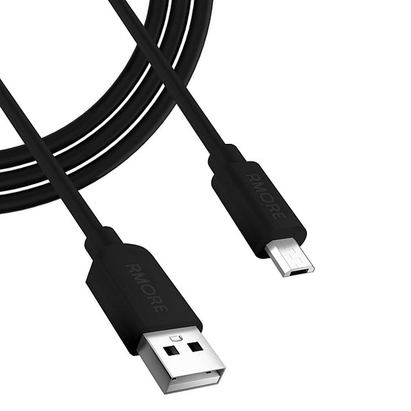 Cablu Date & Incarcare MicroUSB, 100cm. (Negru) RMore