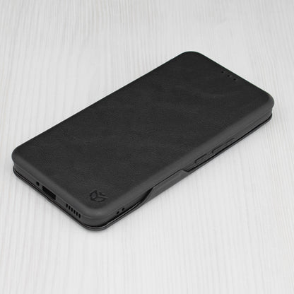 Husa de protectie Techsuit Safe Wallet Plus compatibila cu Honor Magic5 Lite, acoperire spate, negru
