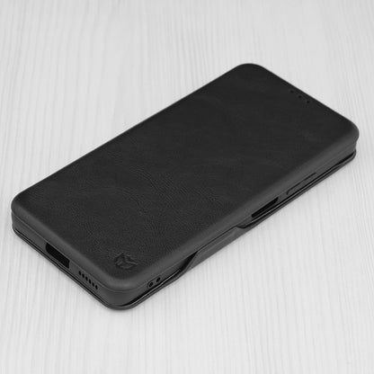 Husa de protectie Techsuit Safe Wallet Plus compatibila cu Xiaomi Redmi Note 13 5G, acoperire spate, verde