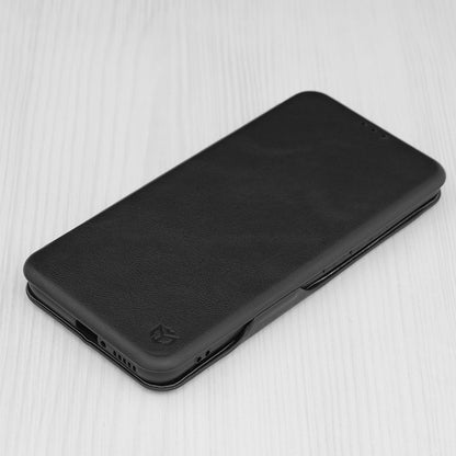 Husa de protectie Techsuit Safe Wallet Plus compatibila cu Xiaomi 12T, acoperire spate, negru