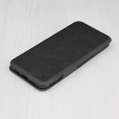 Husa de protectie Techsuit Safe Wallet Plus compatibila cu Huawei P20 Pro, acoperire spate, negru