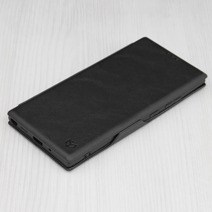 Husa de protectie Techsuit Safe Wallet Plus compatibila cu Samsung Galaxy Note 20 Ultra 5G, acoperire spate, negru