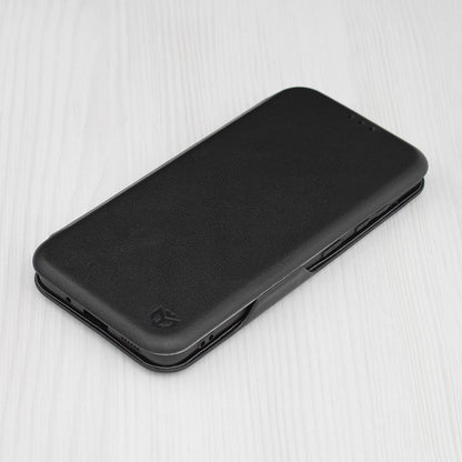 Husa de protectie Techsuit Safe Wallet Plus compatibila cu Samsung Galaxy S20 5G, acoperire spate, negru