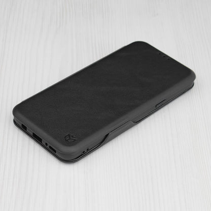 Husa de protectie Techsuit Safe Wallet Plus compatibila cu Samsung Galaxy S9 Plus, acoperire spate, negru