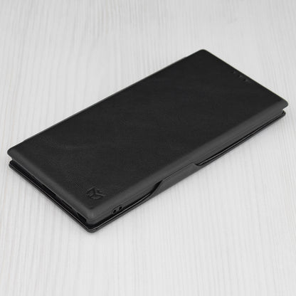 Husa de protectie Techsuit Safe Wallet Plus compatibila cu Samsung Galaxy Note 10 Plus 4G, acoperire spate, negru