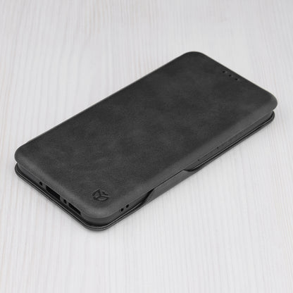 Husa de protectie Techsuit Safe Wallet Plus compatibila cu Samsung Galaxy A35 5G, acoperire spate, negru