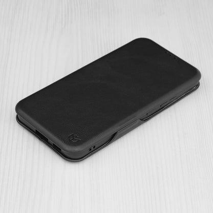 Husa de protectie Techsuit Safe Wallet Plus compatibila cu Samsung Galaxy S23 Plus, acoperire spate, negru