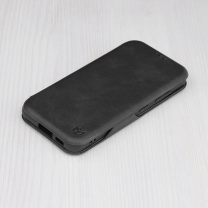 Husa de protectie Techsuit Safe Wallet Plus compatibila cu Samsung Galaxy S23, acoperire spate, negru