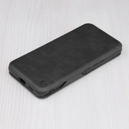 Husa de protectie Techsuit Safe Wallet Plus compatibila cu Samsung Galaxy A53 5G, acoperire spate, negru