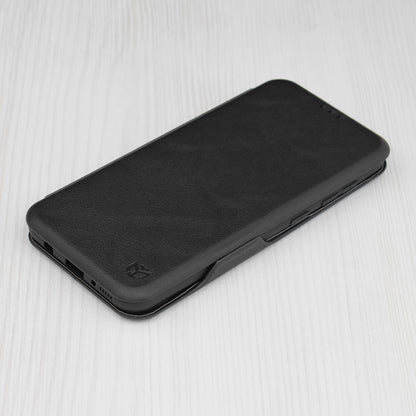 Husa de protectie Techsuit Safe Wallet Plus compatibila cu Samsung Galaxy A34 5G, acoperire spate, negru