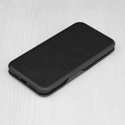 Husa de protectie Techsuit Safe Wallet Plus compatibila cu Apple iPhone 11 Pro Max, acoperire spate, negru