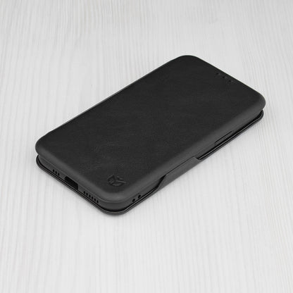 Husa de protectie Techsuit Safe Wallet Plus compatibila cu Apple iPhone 11 Pro, acoperire spate, negru