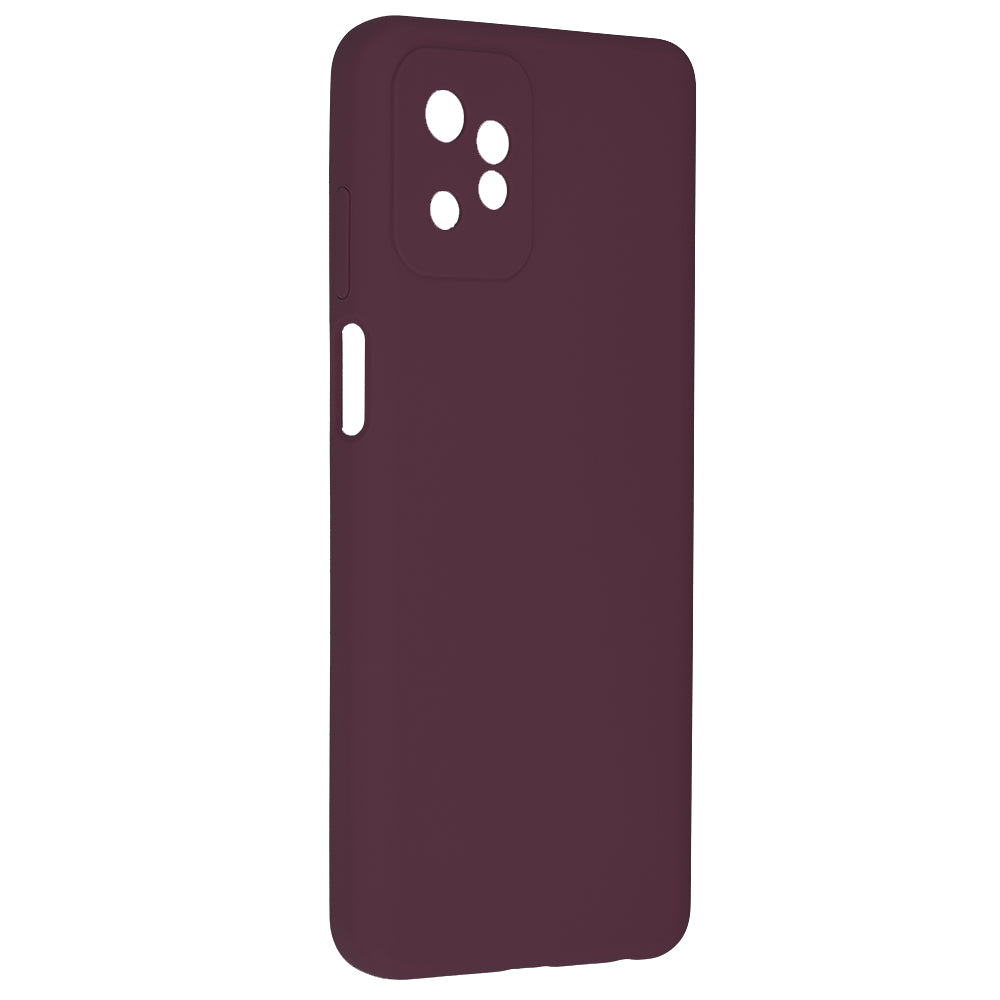 Husa de protectie Techsuit Soft Edge Silicone compatibila cu Motorola Moto G Power 5G (2023), acoperire spate, visiniu