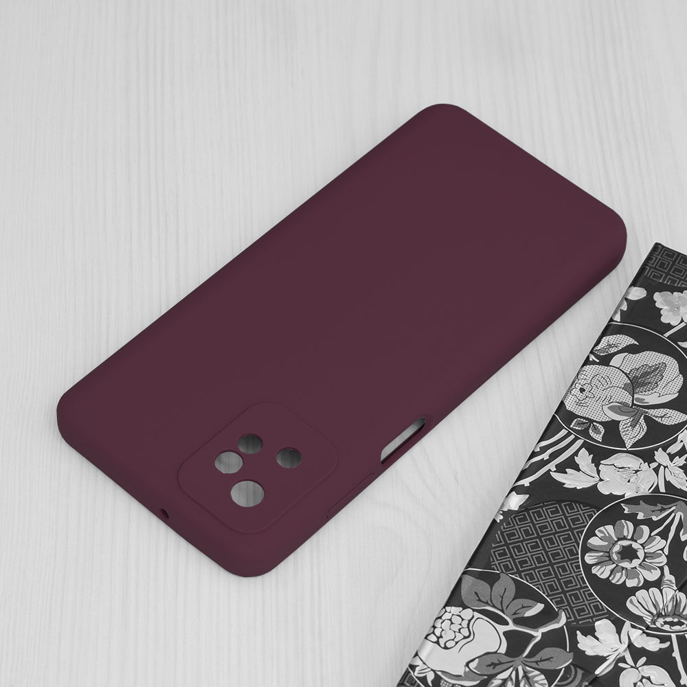 Husa de protectie Techsuit Soft Edge Silicone compatibila cu Motorola Moto G Power 5G (2023), acoperire spate, visiniu