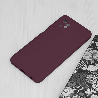 Husa de protectie Techsuit Soft Edge Silicone compatibila cu Motorola Moto G Power 5G (2023), acoperire spate, visiniu