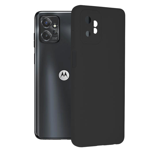Husa de protectie Techsuit Soft Edge Silicone compatibila cu Motorola Moto G Power 5G (2023), acoperire spate, negru