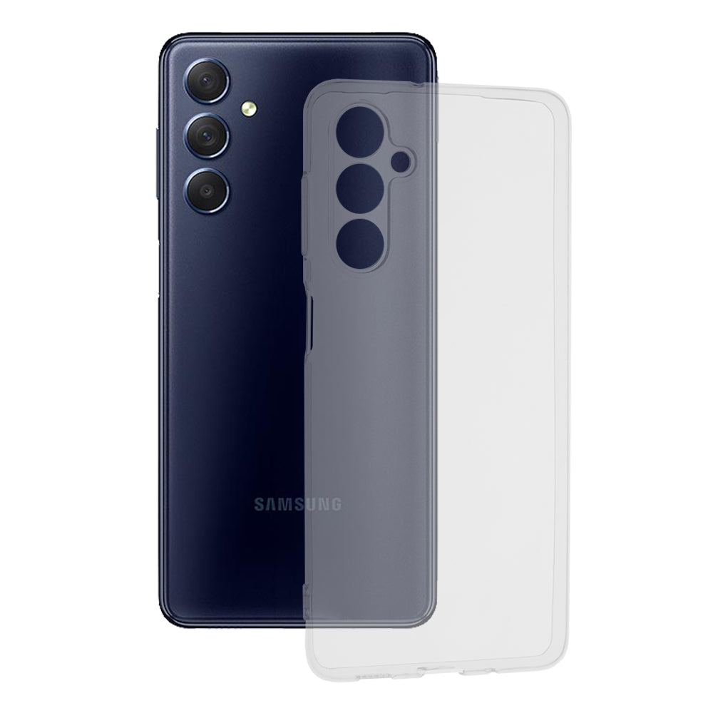 Husa de protectie Techsuit Clear Silicone compatibila cu Samsung Galaxy M54, acoperire spate, transparent