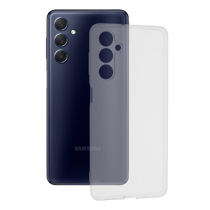 Husa de protectie Techsuit Clear Silicone compatibila cu Samsung Galaxy M54, acoperire spate, transparent