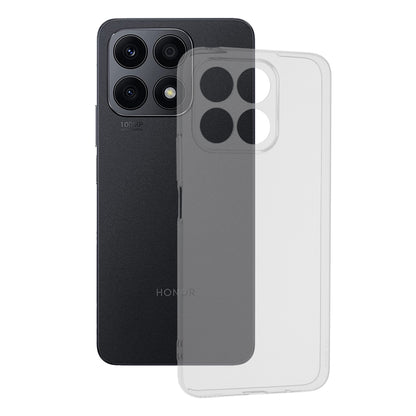 Husa de protectie Techsuit Clear Silicone compatibila cu Honor X8a, acoperire spate, transparent