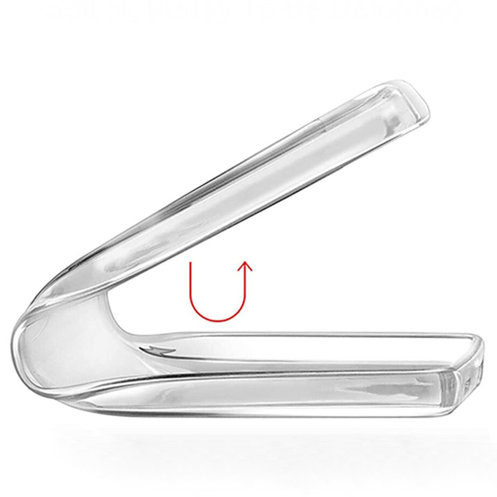 Husa de protectie Techsuit Clear Silicone compatibila cu Honor X5 Plus, acoperire spate, transparent
