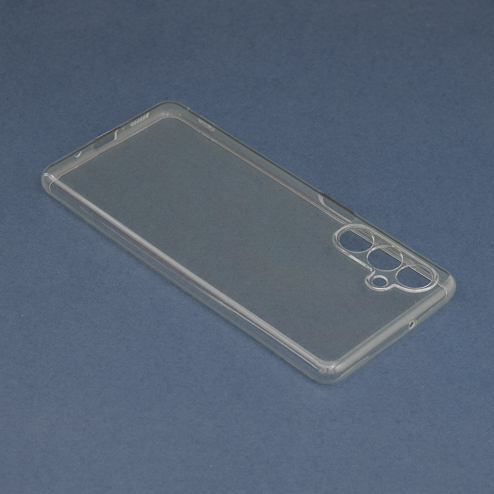 Husa de protectie Techsuit Clear Silicone compatibila cu Samsung Galaxy M14, acoperire spate, transparent