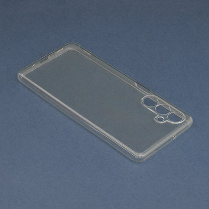Husa de protectie Techsuit Clear Silicone compatibila cu Samsung Galaxy M14, acoperire spate, transparent