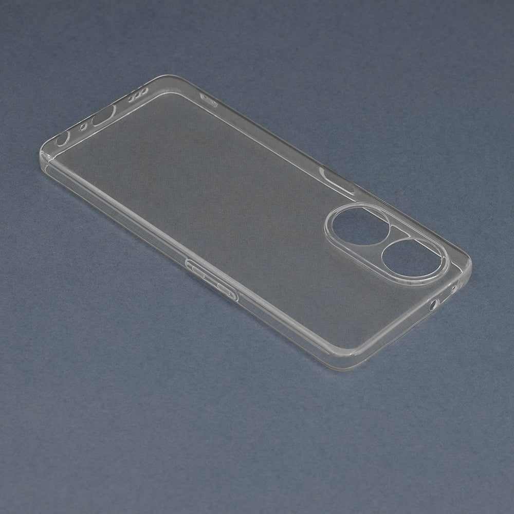 Husa de protectie Techsuit Clear Silicone compatibila cu Oppo A98 5G, acoperire spate, transparent