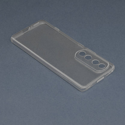 Husa de protectie Techsuit Clear Silicone compatibila cu Honor 90, acoperire spate, transparent