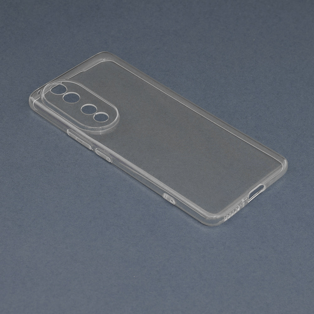 Husa de protectie Techsuit Clear Silicone compatibila cu Honor 50, acoperire spate, transparent