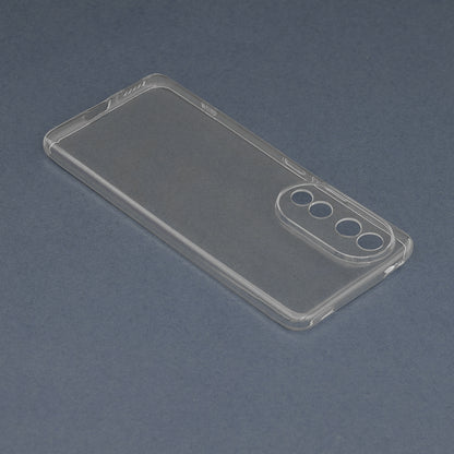 Husa de protectie Techsuit Clear Silicone compatibila cu Honor 50, acoperire spate, transparent