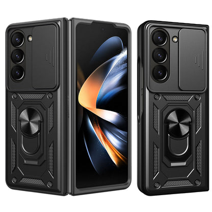 Husa de protectie Techsuit CamShield Series compatibila cu Samsung Galaxy Z Fold5, acoperire spate, negru