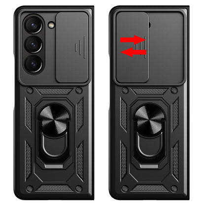 Husa de protectie Techsuit CamShield Series compatibila cu Samsung Galaxy Z Fold5, acoperire spate, negru