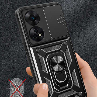 Husa de protectie Techsuit CamShield Series compatibila cu Oppo A98 5G, acoperire spate, negru