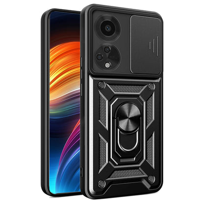 Husa de protectie Techsuit CamShield Series compatibila cu Oppo A98 5G, acoperire spate, negru