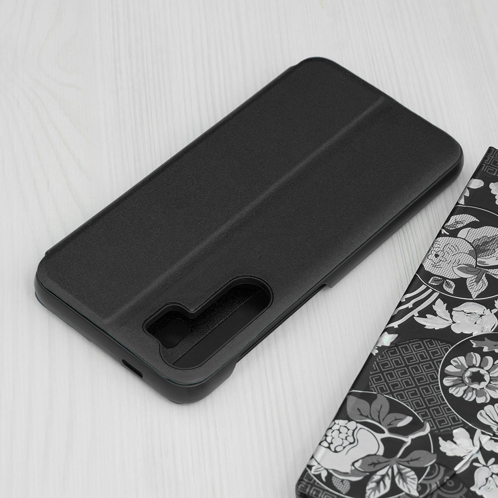Husa de protectie Techsuit eFold Series compatibila cu Samsung Galaxy S23 FE, acoperire spate, negru